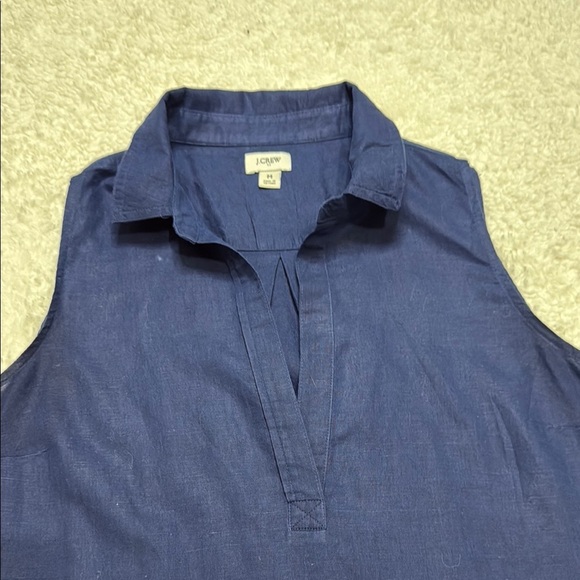 J.Crew | Size M | Navy Sleeveless Top - Picture 5 of 13